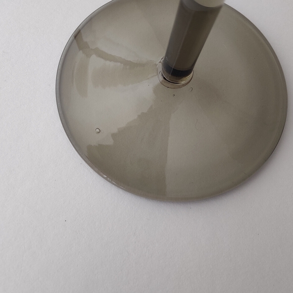 3 |  MCM | Unbranded| vintage c. 60s 70s | Smoke colored Wine Glasses - Picture 8 of 11